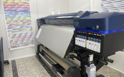 Neue Maschine für Bachmann Textildruck